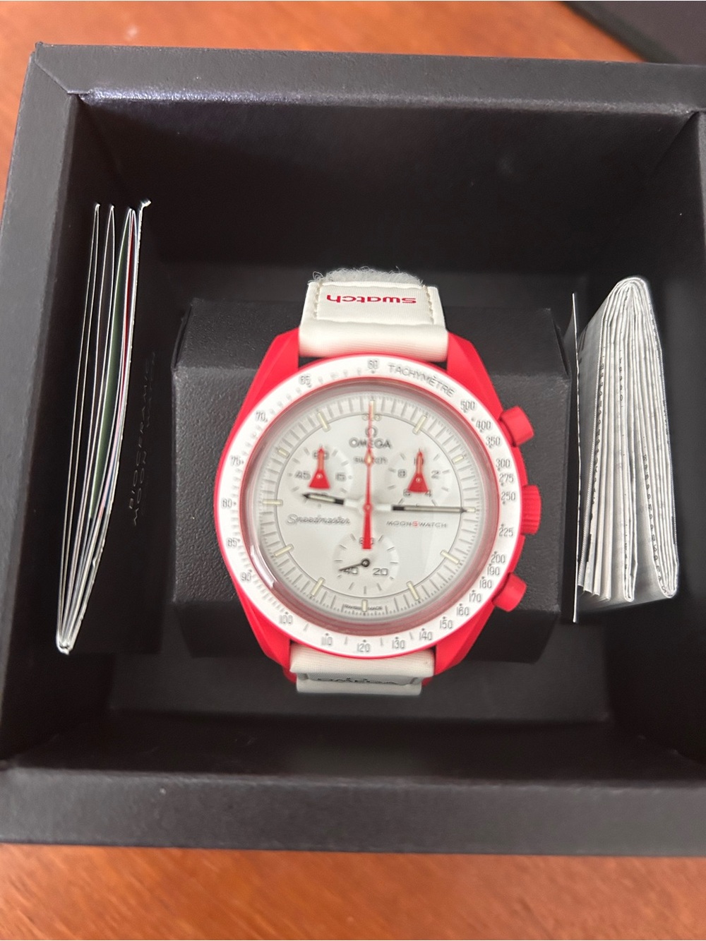OMEGA X Swatch Mars watch